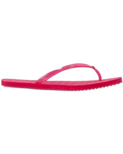 MICHAEL Michael Kors Jinx Logo-charm Flip Flops - Pink