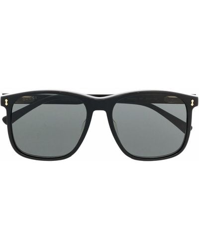 Gucci Gafas de sol con montura oversize - Negro