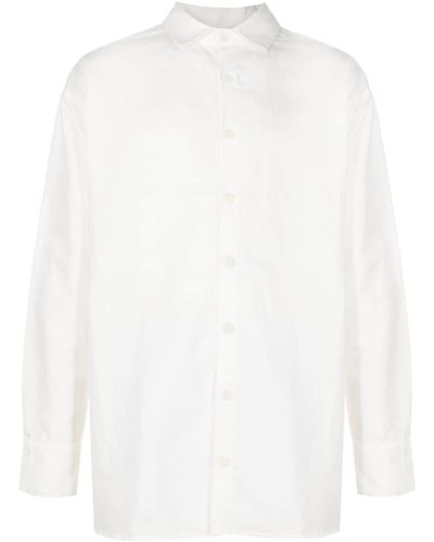 UMA | Raquel Davidowicz Graphic-print Cotton-blend Shirt - White