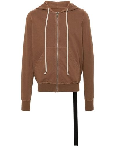 Rick Owens Jason S Hoodie - Brown