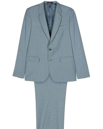 Paul Smith Single-breasted wool suit - Blau