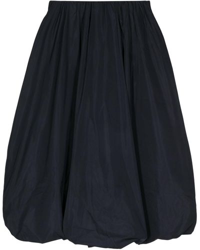 Rejina Pyo Flora High-waisted Puffball Midi Skirt - Blauw