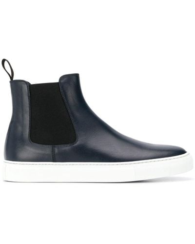 SCAROSSO Slip-on Boots - Blue