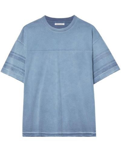 John Elliott Katoenen T-shirt - Blauw