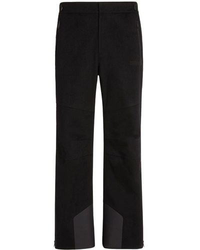 Zegna Oasi Elements cashmere ski trousers - Negro