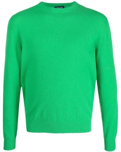 Drumohr Long-sleeve Knitted Sweater - Green
