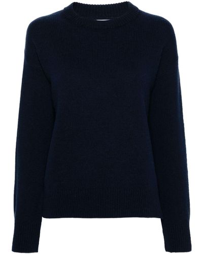 Samsøe & Samsøe Marly Drop-shoulder Sweater - Blue