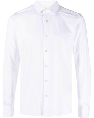 Rrd Oxford Open Long-sleeve Shirt - White