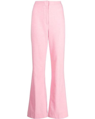 Manning Cartell Pantalon de costume en coton mélangé - Rose