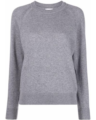 Barrie Long-sleeved Cashmere Pullover - Grey