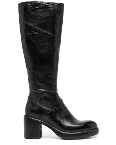 Madison Maison Knee-length Block-heel 80mm Boots - Black