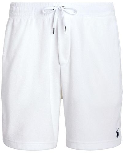 Polo Ralph Lauren Drawstring Track Shorts - White