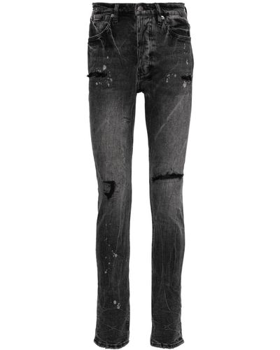 Ksubi Van Winkle Mid-rise Skinny Jeans - Black