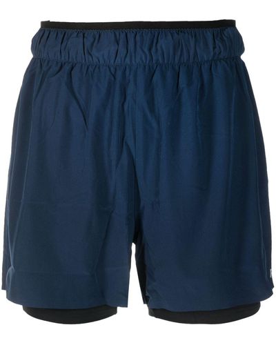 Rossignol Sport-Shorts mit Logo-Print - Blau