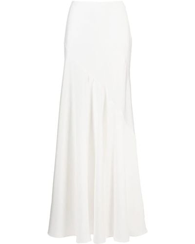 Cult Gaia A-line Long Skirt - White