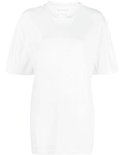 Extreme Cashmere T-shirt en cachemire mélangé - Blanc