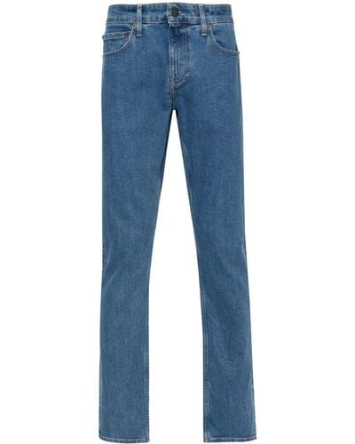 Calvin Klein Tief sitzende Slim-Fit-Jeans - Blau