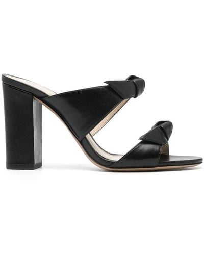 Alexandre Birman Nolita 90mm Leather Sandals - Black