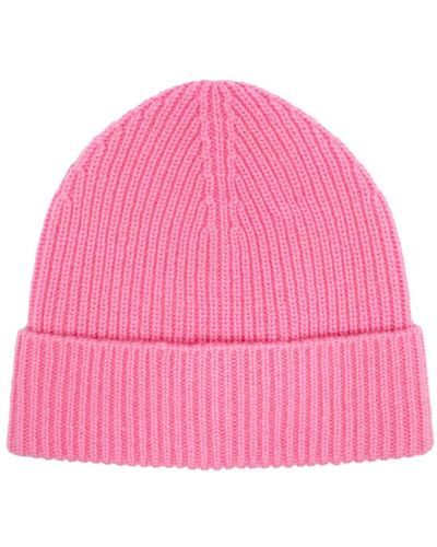 Chinti & Parker Ribbed-knit Beanie - Pink
