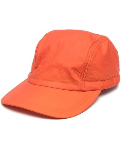 Our Legacy Adjustable-fit toggle-fastening Cap - Orange