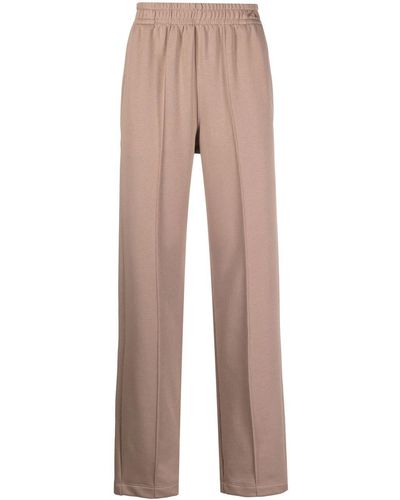 Styland X Notrainproof Straight-leg Track Pants - Natural