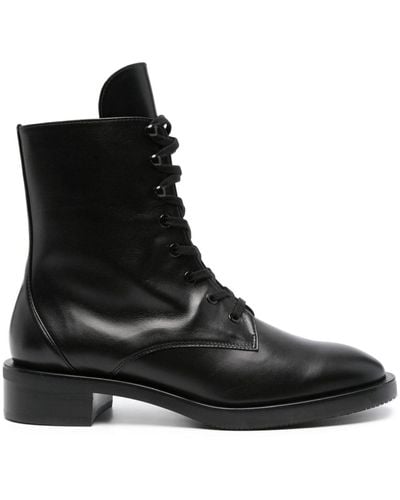 Stuart Weitzman Sondra Sleek Boots - Black