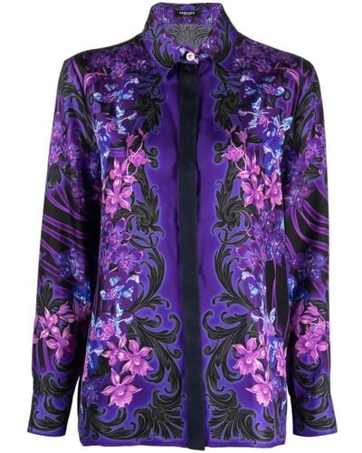 Versace-Overhemden voor dames | Online sale met kortingen tot 60% | Lyst NL