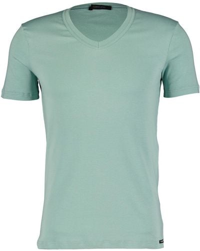 Tom Ford T-Shirt mit V-Ausschnitt - Grün