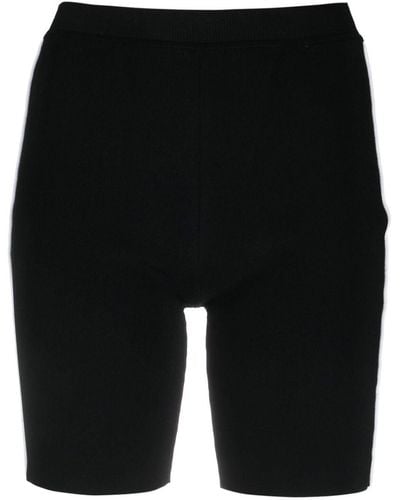 Loewe Anagram-embroidered Cycling Shorts - Black