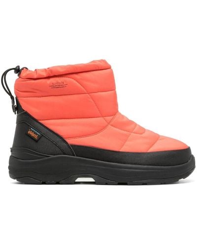 Suicoke Bower Padded Snow Boots - Red