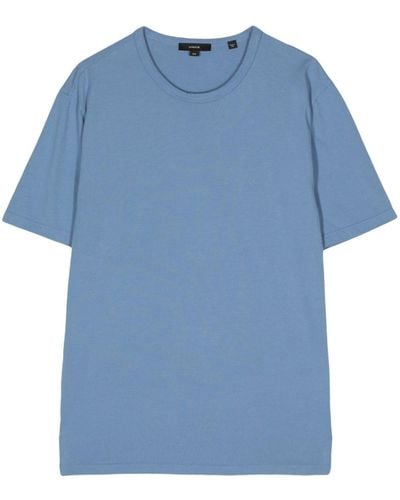 Vince Camiseta con cuello redondo - Azul