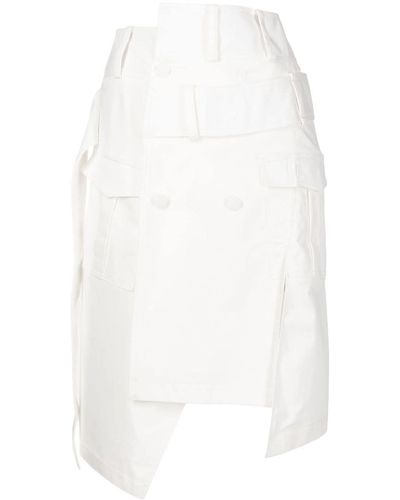 ROKH ラップスカート - ホワイト