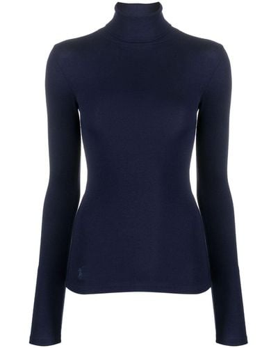 Polo Ralph Lauren Ribbed Turtleneck - Blue