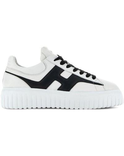 Hogan H-Stripes Sneakers - Weiß