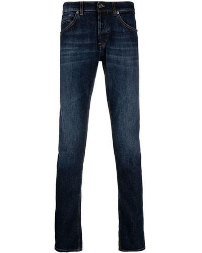 Dondup Klassische Slim-Fit-Jeans - Blau