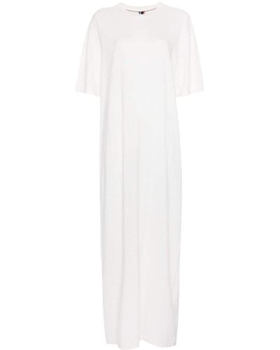 Extreme Cashmere No321 Kris Knitted Maxi Dress - White