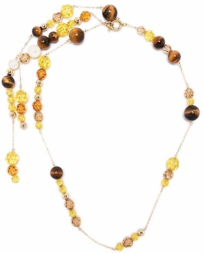 Swarovski Somnia Bead-embellished Necklace - Yellow