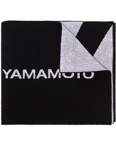 Y-3 Classic Logo Knitted Scarf - Black
