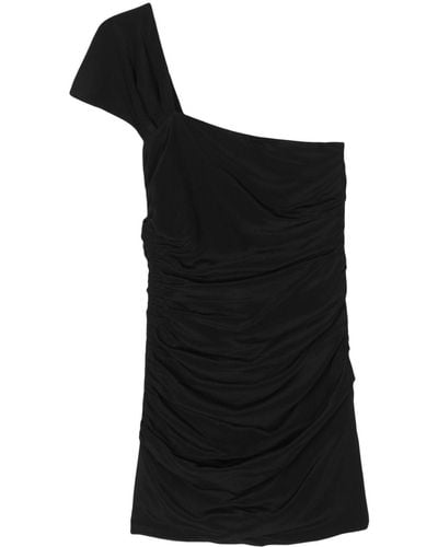 IRO Raven One-shoulder Minidress - Black