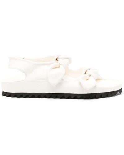 Officine Creative Pelagie Leather Sandals - White
