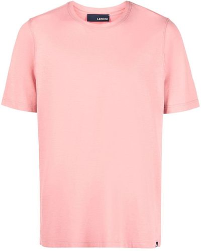 Lardini T-Shirt aus Jersey - Pink