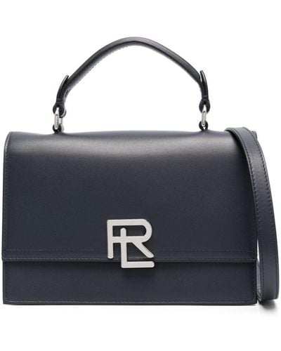 Ralph Lauren Collection Top Handle Bag - Blue