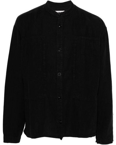 YMC Camisa Coreana - Negro