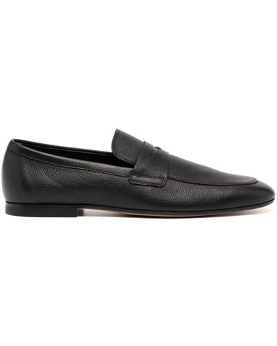 Tod's Penny-slot Leather Loafers - Black