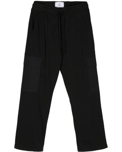 Junya Watanabe Pantalones de chándal con cordones - Negro