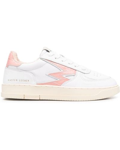 MOA Low-top Lace-up Sneakers - White