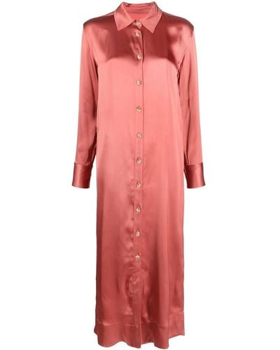 Loulou Studio Ara Shirt Dress - Pink