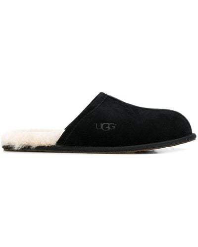 UGG Shearling Slippers - Black