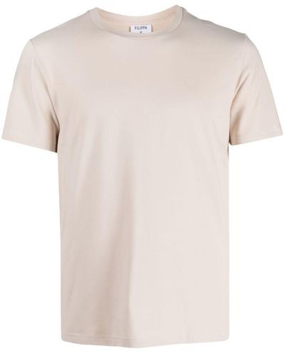 Filippa K T-shirt à manches courtes - Neutre