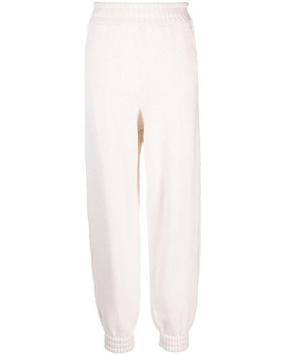 Barrie Cashmere Knitted Pants - White